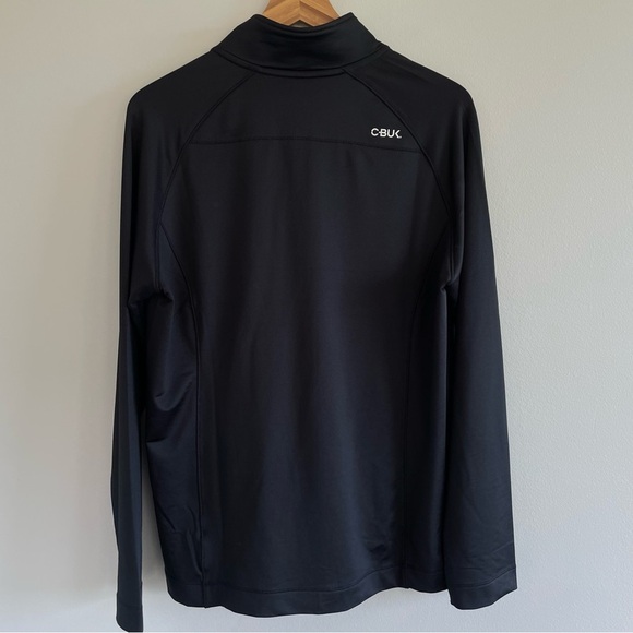 Kansas City Chiefs CBUK Women's Jackson Half Zip Overknit Black Size Large NWT - Picture 5 of 15